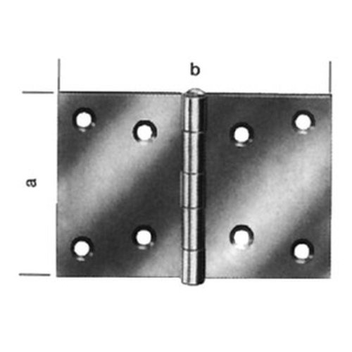 Preisvergleich Produktbild Breit.SchanierA2 80x120mm