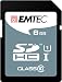 Produktbild Emtec ECMSD8GHC10 Class 10 SDHC 8GB Class 10 Speicherkarte schwarz
