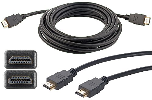 auvisio High-Speed-HDMI-Kabel für 4K, 3D & Full HD, HEC, schwarz, 5 m - 2