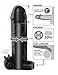 Produktbild Fantasy X-Tensions by Pipedream PD4119-23 Vibrating Real Feel 2 inch Penis Extension - Penis Sleeve/Penishülle mit Hodenring und Vibro-Bullet - 16,5 cm lang - Außen-Durchmesser: 4,5 cm - schwarz