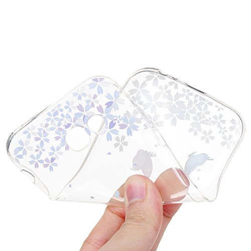 Badalink Hülle für Samsung Galaxy A5 2017 Hülle Schutzhülle Bunt Silikon Weicherem Gummi Bumper Bunte Schmetterlinge Style Cover Handyhülle Schale TPU - 3