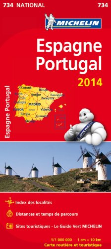Download Carte Espagne, Portugal 2014 Michelin
