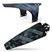 Produktbild rideguard PF1 und PF2 Geo Blackbird vorne und hinten Schutzblech Fender Set. MTB/CX/Fat Bike