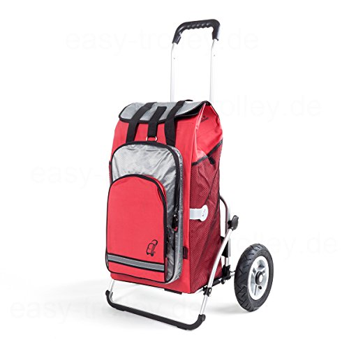 Andersen Shopper Sondermodell | XXL Einkaufstrolley mit Luftreifen und Tasche | B-Ware | inkl. Kühlfach | 3 Farben