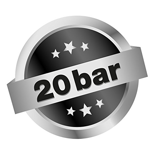 BEEM i-Joy Café Ultimate 20 bar, Espresso-Siebträgermaschine mit 20 bar und integriertem Milchaufschäumer, chrom-schwarz - 14