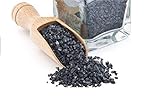 sal negra del himalaya sabor huevo frito SUS BENEFICIOS - Es rico en sulfuro de hierro y ayuda en el caso de la flatulencia y la acidez estomacal. Según los médicos Ayurveda, la sal negra es la forma más beneficiosa de la sal porque contiene poco sodio y no aumenta el nivel de sal en la sangre. También se sabe que facilita la digestión, suaviza los intestinos y mejora la visión, y el tránsito intestinal.