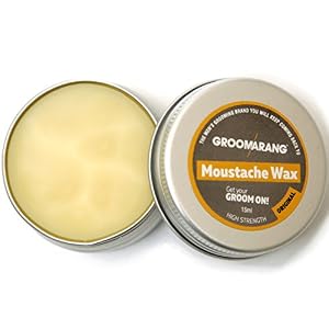 Groomarang Essential Collection Gift Set Beard Comb Moustache Wax 15ml Beard Oil 30ml - Image 4