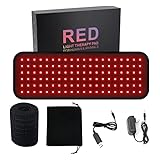 Hke Red And Near-infrared Light Therapy Belt For Body, Flexible Wearabl Led Red Light Wrap With Timer For Back Shoulder Waist Joints Muscle Pain Relief Device