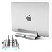 Produktbild Vogek Vertikalen Laptop Ständer, Aluminium Platzsparender MacBook Ständer für MacBook, MacBook Air, MacBook Pro, Ultrabook, Lenovo und Weitere Modelle