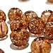 Produktbild 50 pieces 10mm Crackle Glass Beads - BROWN - A2017 by k2-accessories Crackle Glass Beads