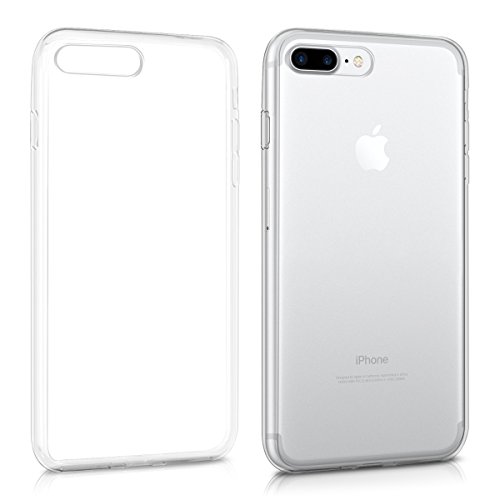 kwmobile Funda para Apple iPhone 7 Plus   8 Plus - Case para m  vil en TPU silicona - Cover trasero en transparente