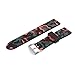 Produktbild traline Ersatz für Samsung Gear Sport / S3 Galaxy Watch + Silikon-Camouflage-Sportuhr-Armband 22mm / 20mm / 42mm / 46mm