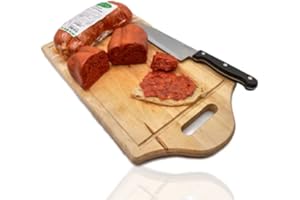 VALLE DEL CRATI ECCELLENZE GASTRONOMICHE DAL 1998 Valle del Crati Nduja Calabraise de Spilinga 1.5 KG | Nduja produite en Calabre | Nduja épicé salami calabrais à tartiner | Nduja artisanale | 3 pièces (1500 gr)