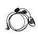 Produktbild Lidahaotin 2 Pin D-Form Earhook Hörmuschel PTT Zweiwegradio Headset Ersatz für Motorola mirophone Walkie Talkie-Ohrhörer