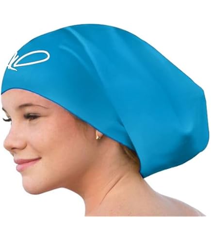 Bonnet De Natation En Silicone Junior Unisexe MUNSKT - Doux, élastique, Bord Renforcé - Protection Contre Le Chlore Pour Cheveux Longs