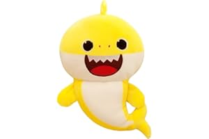 FYDZBSL Peluche BabyShark Animal Poupée Peluche Douce Doudou Poupée de Chiffon Plush Toys Cadeau d'anniversaire Et de Noël Mignonne Jouets Peluche pour Les Fille Et Enfant 30cm(A)