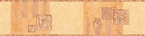 A.S. Création selbstklebende Bordüre Only Borders 9 Borte braun orange 900647