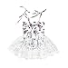 Produktbild Mädchen Kinderkleidung, Yanhoo Baby Girl Sleeveless Vest floral Print Jumpsuit Romper Dress Lace Infant Sleeveless Sling Shredded Bud Silk Rock