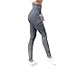 Produktbild Kneris Leggings Damen Lang Yogahose Sommerhose Tights Fitness Sporthose Hohe Taille