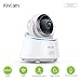 Produktbild Full HD 1080P Überwachungskamera, KinCam Pet Monitor Babymonitor 355 ° / 110 ° Schwenkbar mit IR Nachtsicht, Bewegungserkennung, Zwei Wege Sprachfunktion, Cloud Speicher, Kartenaufzeichnung