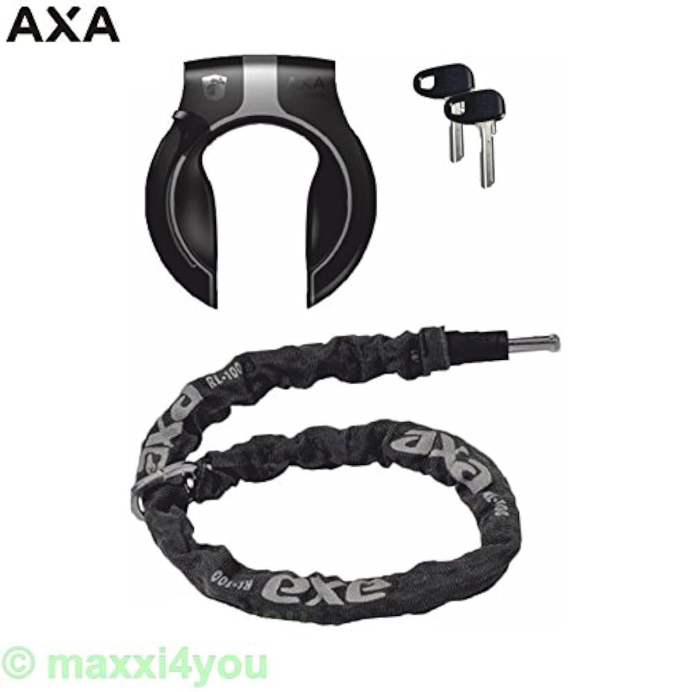 01200162K Axa Security Victory Kit Rahmenschloss m. Kette RL 100 - 1000/5, 5 mm