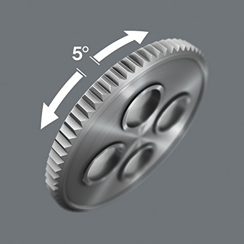 Wera Zyklop Speed-Knarrensatz 8100 SB 6. 3/8 Zoll, Antrieb, metrisch, 29-teilig, 05004046001 - 8