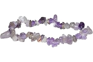 BEST PRICE TRADING Natural Chip Bead Crystal Healing Chakra Gemstone Bracelet Protection Gem Stone
