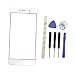 Produktbild General Frontglas Outer Glasscheibe Bildschirm Ersatz für Huawei Y7 Prime/Y7 Prime 2017 TRT-TL00/Nova Lite+ TRT-LX1 (Nicht LCD Nicht Digitizer) (weiße)