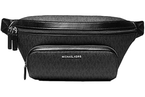 Michael Kors Borsa da cintura da uomo Utility Cooper (nero), nero
