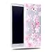 Produktbild KSHOP Hülle Case für Huawei Mate 8 Hülle Schutzhülle Handy TPU Silikon Gel Tasche Cover Kristall Diamant Bling Schale schlank Durchsichtig Transparent kratzfeste Anti-Fingerprint - Embossing pattern Prägung Muster Pfirsichblüte