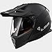 Produktbild LS2 MX436 Abenteuer Pionier Motocross Motorradhelm MX Helm Motocrosshelme - Matt Schwarz 3XL(65-66cm)