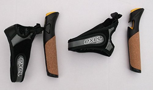 Exel Nordic Walking QLS Korkgriffe mit abnehmbaren Schlaufen Gr. L 1 Paar Neu Exel Nordic Walking QLS Korkgriffe mit abnehmbaren Schlaufen Gr. L 1 Paar Neu
