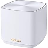 ASUS ZenWiFi XD4 AX Mini Sistema Mesh AX1800 (1 Pezzo), WiFi 6, 802.11ax, Fino a 180 m² e 25 + dispositivi, AiMesh, Sicurezza