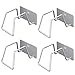 Produktbild KIEYY Bad Slipper Rack Wand Bad Bad Schuh Schuhablage Rack Edelstahl Slipper Haken Free Punch, Four Pack