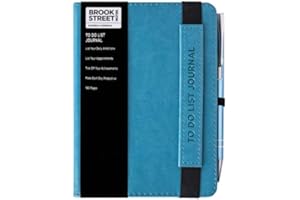 BROOK STREET NOTES Cuaderno de notas A6, lista de tareas, gama nueva, color azul claro A6