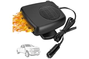 Showvigor Portable 12V Car Heater That Plug into Cigarette Lighter Windshield Defroster & Defogger 2 in 1 Fast Heating/Cooling Automobile Heater Demister Vehicle Heater Fan Suitable for All Car