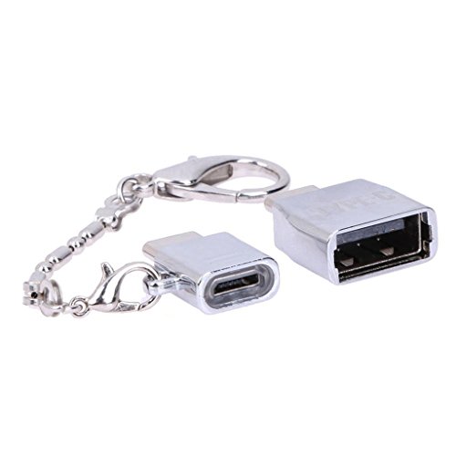 MagiDeal USB C auf Micro USB Adapter, Typ-C Stecker USB 3.0 Buchse OTG Adapter für Tablet PC - 3
