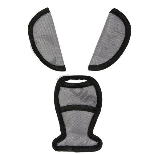 BELTS PADS SHOULDER STRAP AND CROTCH COVER fits MAXI COSI Cabriofix Cabrio car seat (grey)