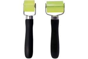 IWILCS 2PCS Rodillo Presionador, Rodillo de presión, Rodillo Presionador Manual Resistente a Alta, para Soldar Lonas de PVC