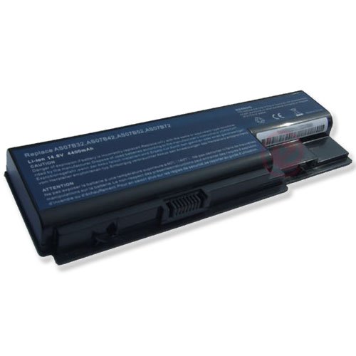 Vinitech Akku mit 14,4V 4400mAh für Acer Aspire 7530, 7530G, 7535, 7535G, 7540, 7730, 7730G, 7730Z, 7730ZG, 7738, 7738G, 8530, 8733Z, 8730ZG-344G32Mn, 8735, 8735ZG, 8930, 8935, 8935G, 8940, 8940G, 8940G-BR101, 8942G, CL1576B Extensa 7230, 7630, 7630G