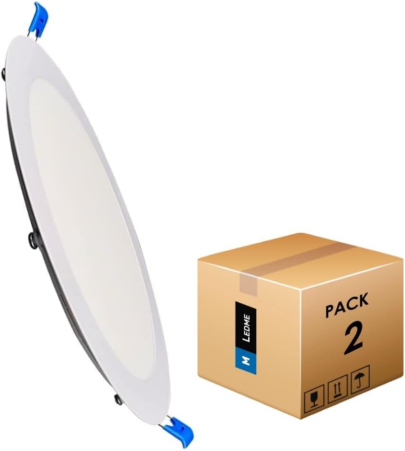 Prise en Main & Utilisation au Quotidien : M Ledme - Pack 2 Downlight LED 220mm 20W 2000