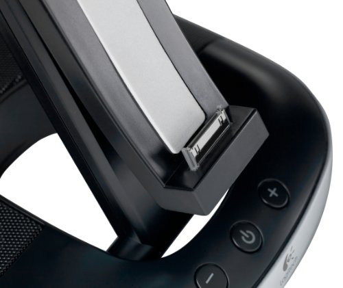 Logitech Halterung/Lautsprecher schwarz-silber (für iPad, iPad 2 und iPad 3. Generation, Tablets) - 9