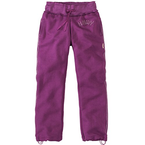 wellyou Tracksuit Bottoms Girls, Purple 116 - 122cm