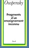 Fragment d'un enseignement inconnu