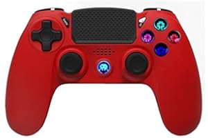 Freaks and Geeks - Mando Sin Hilo Para Ps4 (Roja) (Playstation 5)