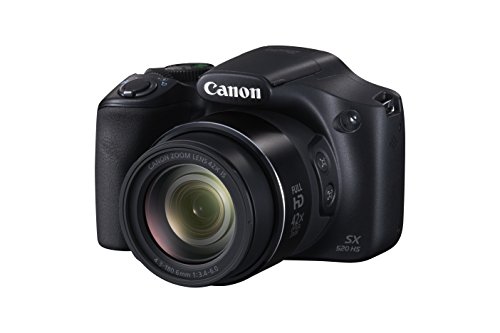 Canon SX520 HS PowerShot Digitalkamera (16 Megapixel, 7,5 cm (3,0 Zoll) LCD-Display, CMOS, 42-fach opt. Zoom) schwarz Canon SX520 HS PowerShot Digitalkamera (16 Megapixel, 7,5 cm (3,0 Zoll) LCD-Display, CMOS, 42-fach opt. Zoom) schwarz Bilder