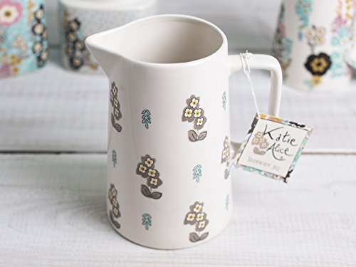 Creative Tops Katie Alice, 1,2 L, Retro-Design Krug aus Steingut, Blumenmuster - 2