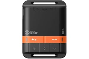 OSAT Globalstar Spot Gen 4 Satellite GPS Messenger Portable GPS Messenger pour la randonnée, Le Camping, Les activités de Plein air Couverture réseau Satellite applicable