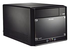 SHUTTLE Barebone XPC cube SH110R4 Sockel 1151 i3/i5/i7 2xDDR4 3XSATA Intel H110 PCH 300Watt  schwarz