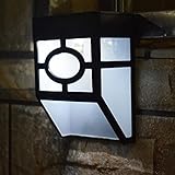 ✅ Solar-Lampe Das Licht des Solarsensors hat eine eingebaute NiMH-Akku von 1,2 V 1.200 mAh, die in der Sonne für ca. 8 Stunden aufgeladen werden kann.